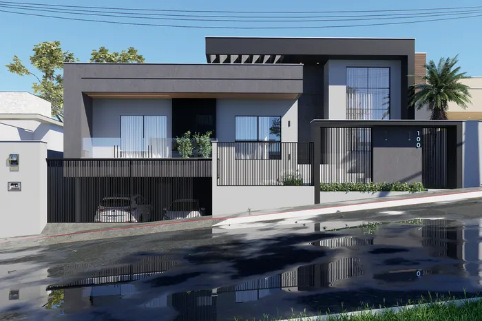 Casa Linear 03 Suítes – Valle Verde — fachada